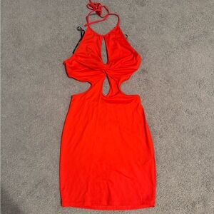 Red/Orange Forever 21 Mini Dress